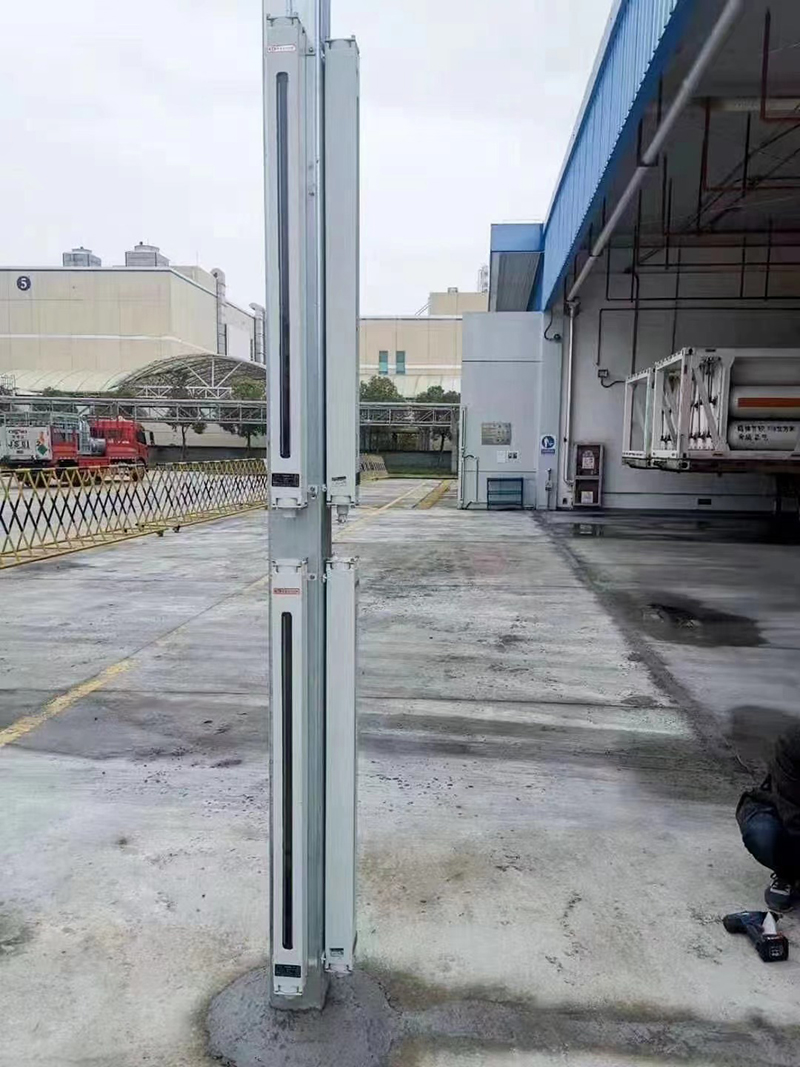 太原某機(jī)動(dòng)車檢測有限公司案例—防爆紅外光柵